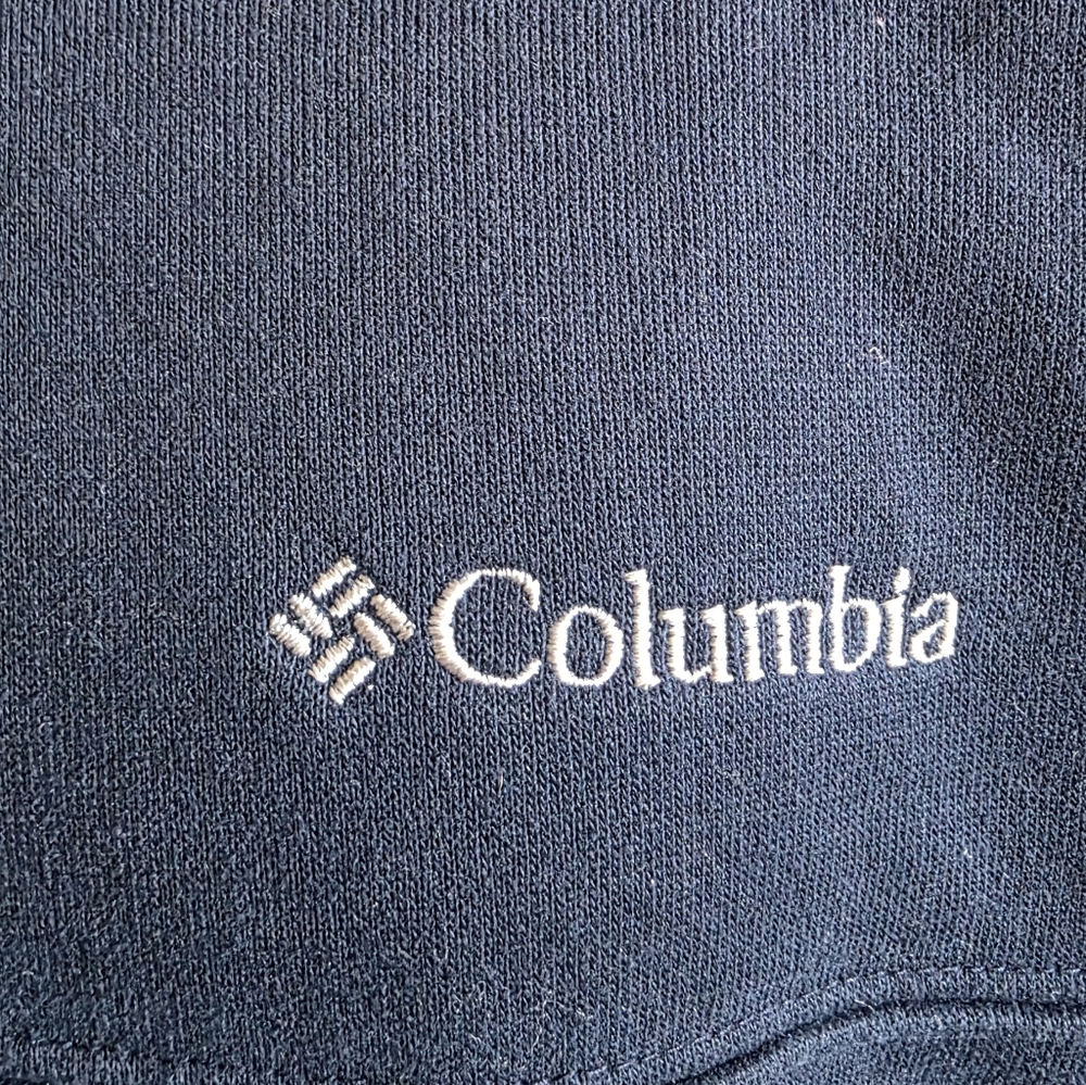 Columbia Navy Blue Pullover Sweatshirt Size XL - Picture 3 of 9